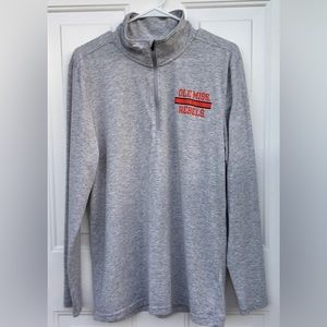 ✨ Champion Ole Miss Long-Sleeve 3/4 Zip Pullover ✨